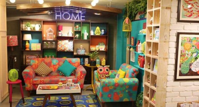 chumbak store visual merchandising executed by Tophawks