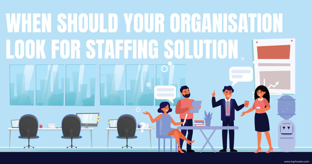 Accessing specialized skills through staffing agencies
