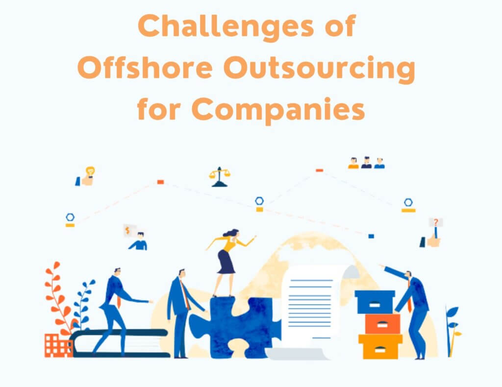 Team collaboration in an offshore outsourcing setup