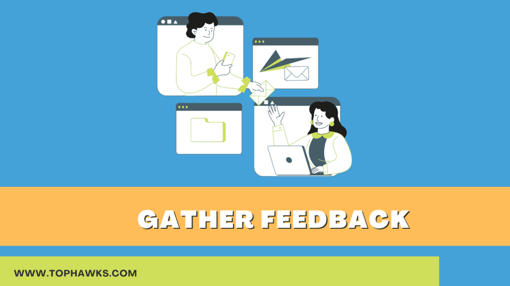 Image depicting Gathering Feedback