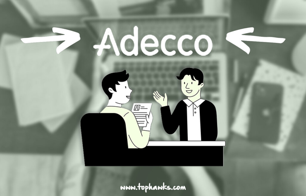Image depicting the logo of adecco- The Top Staffing Services