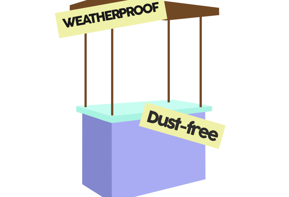Image depicting Dust-Free and Weatherproof kit in society activation of tophawks