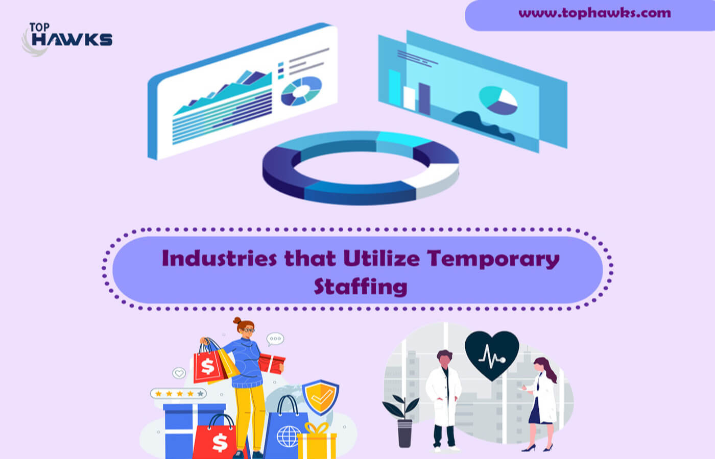 Image depicting Industries that Utilize Temporary Staffing