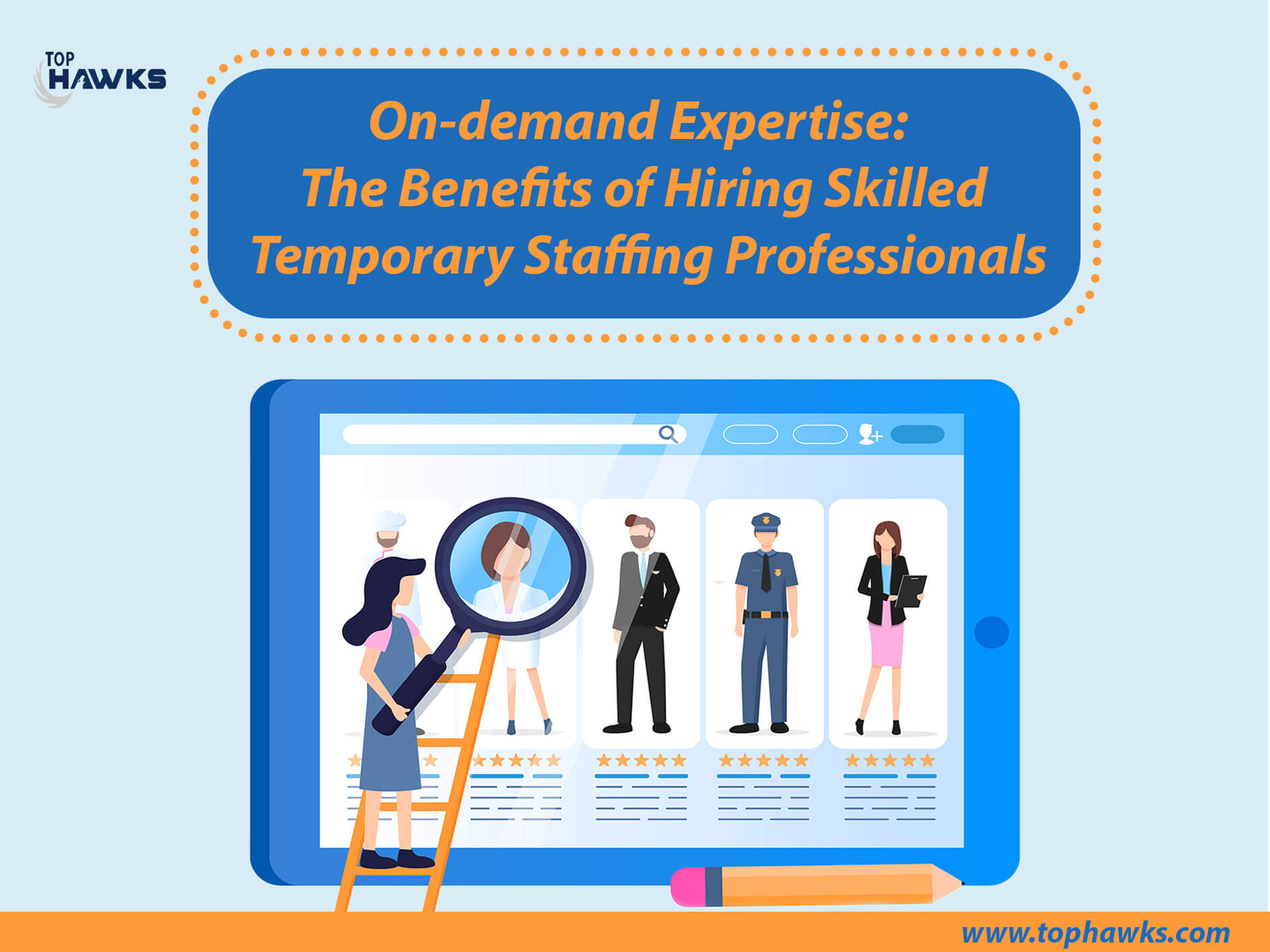 Image depicting On-demand Expertise The Benefits of Hiring Skilled Temporary Staffing Professionals