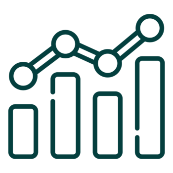 Performance metrics includes footfall data, engagement levels icon