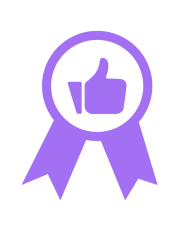 Stringent quality assurance icon